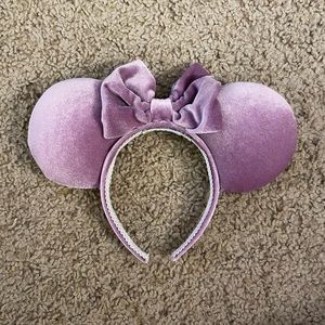 Velvet Minnie ears